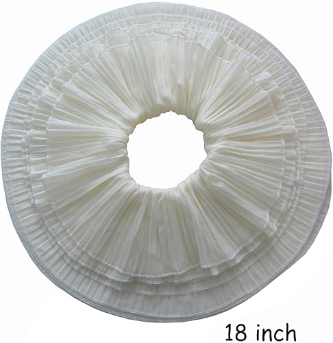 Miniatura 4 de Pañuelo de gasa con volantes y cuello de payaso, accesorio de cosplay