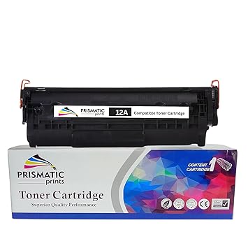 12A (Q2612A) Black Toner Cartridge – Compatible with HP LaserJet 1010 / 1012 / 1015 / 1018 / 1020 / 1022 / 1022n / 3015 / 3055 / M1005 / M1319f – Premium High-Yield Replacement