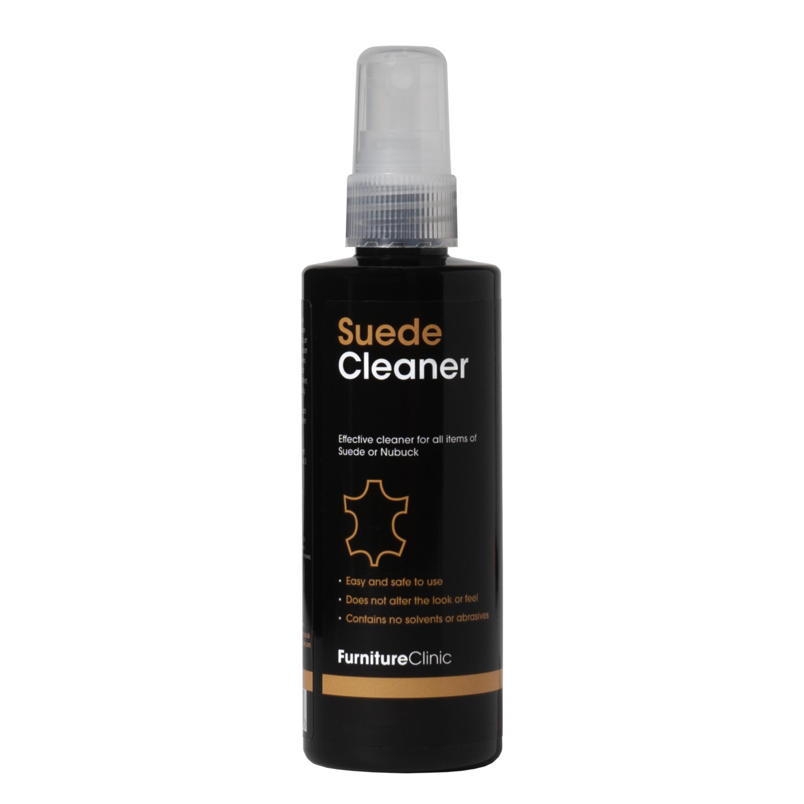 Suede Cleaner – Use to Clean Suede Shoes, Bags, Clothing & Sofas. Safely Removes Dirt & Grime from Suede & Nubuck. (125ml)