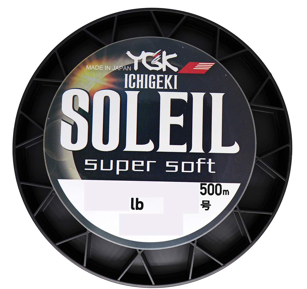 YGK Super Soft Monofilament Nylon Fishing Line Ichigeki Soleil 500 Meter Spool