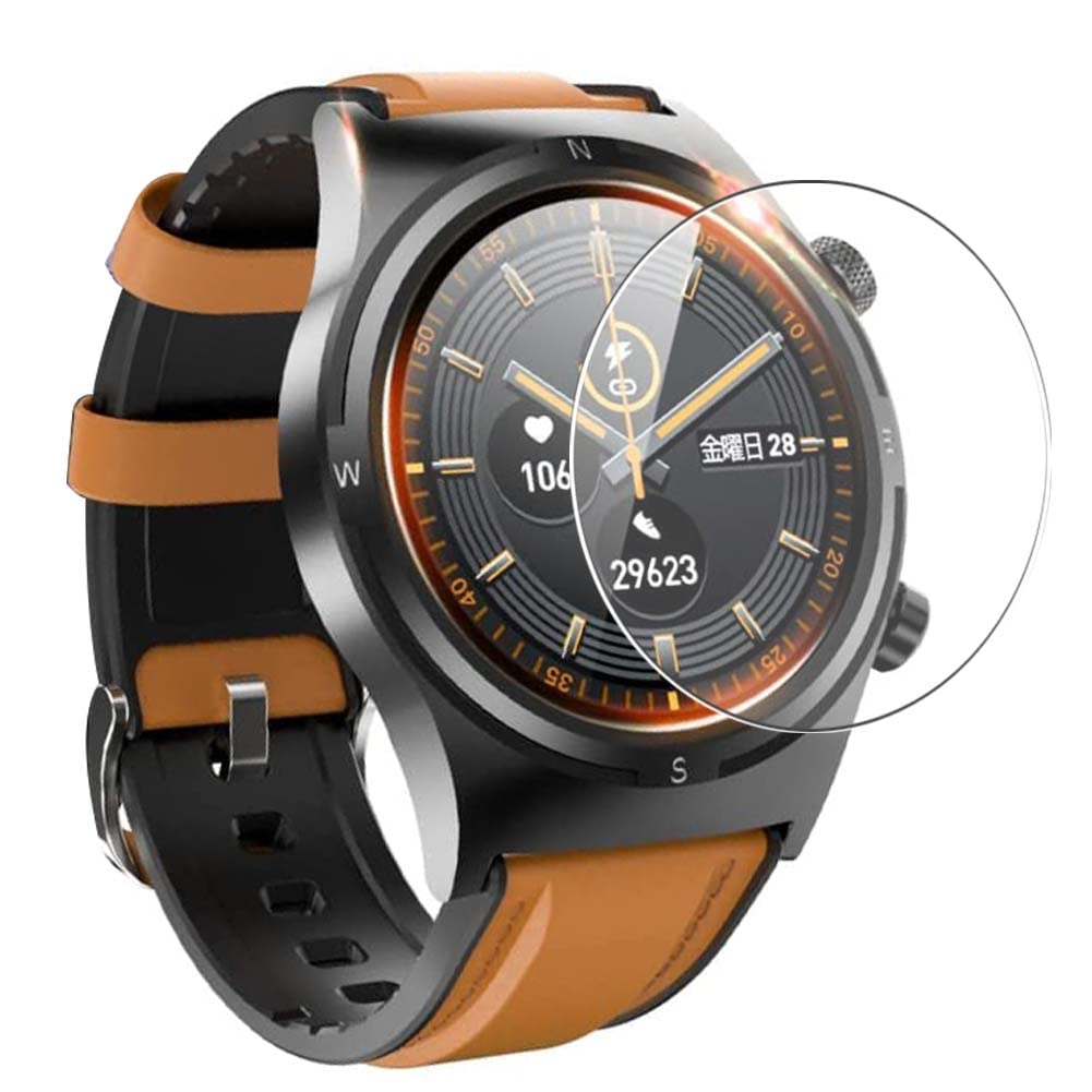Puccy 3 Pack Tempered Glass Screen Protector, compatible with Acquasea S1 1.3" Smart Watch smartwatch Protectors Guard