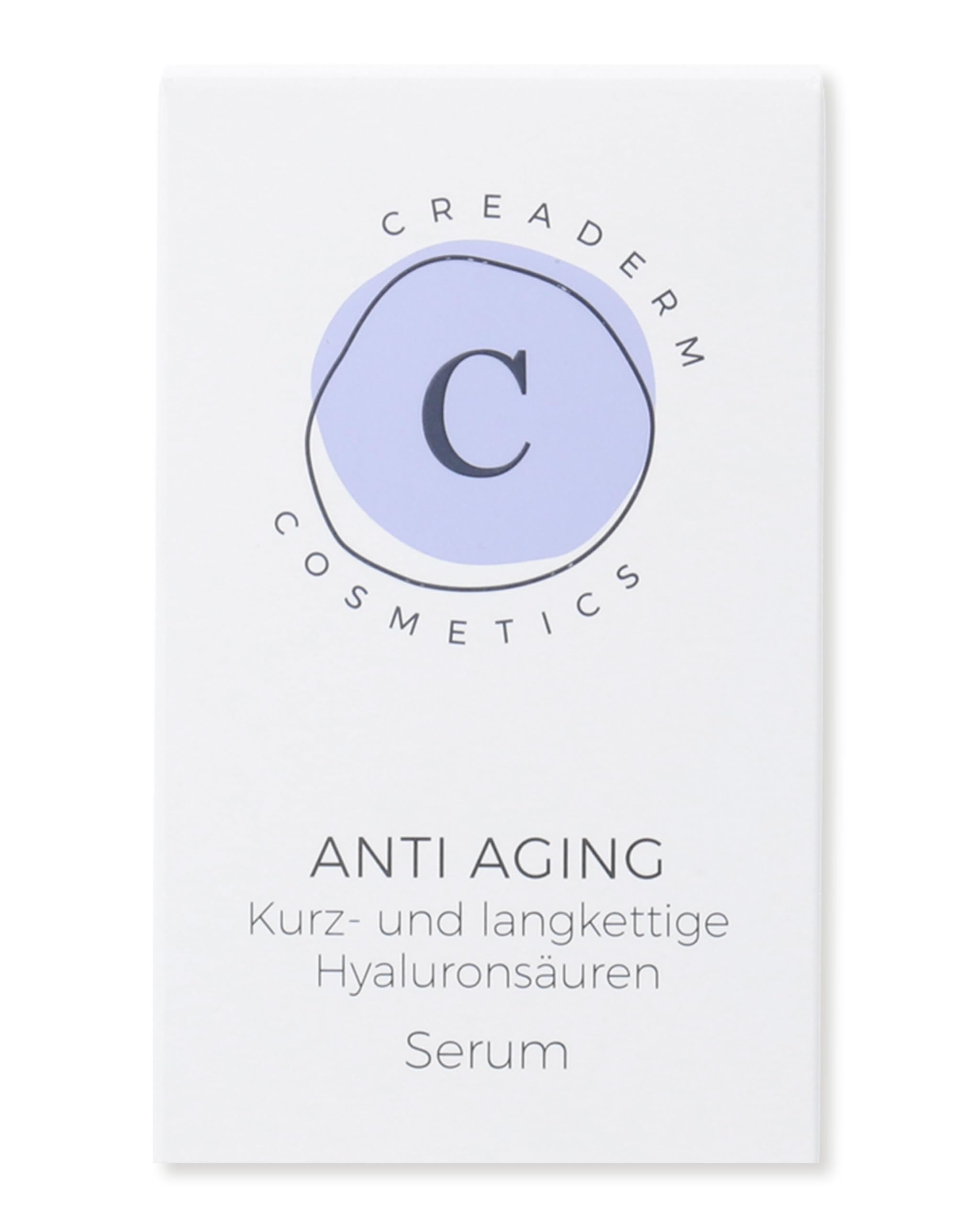 Hyaluron Serum konzetriert, feuchtigkeitsspendend bei trockener Haut, Spannkraft und Elastizität durch kurz- und langkettige Hyaluronsäuren, Anti Aging Anti Falten, straffend,30 ml