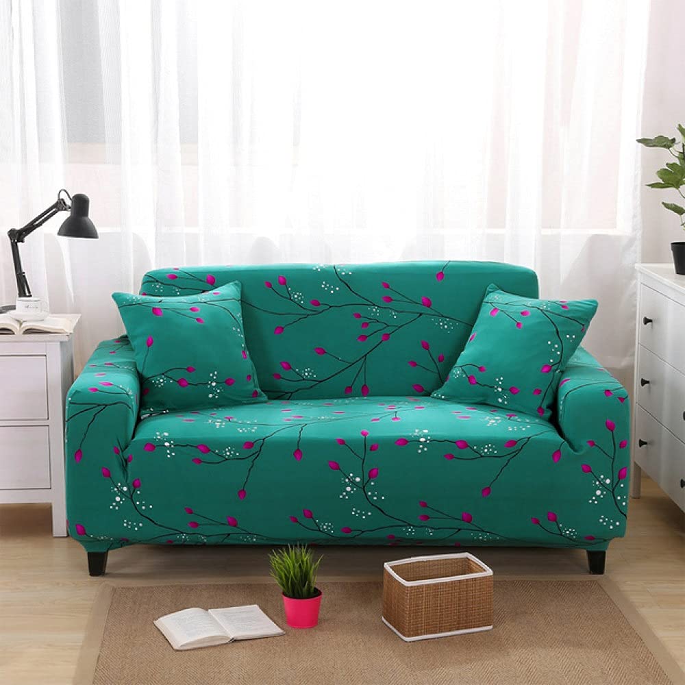Housse de protection canapé angle extensible jacquard 1 place 90 140 cm G301410