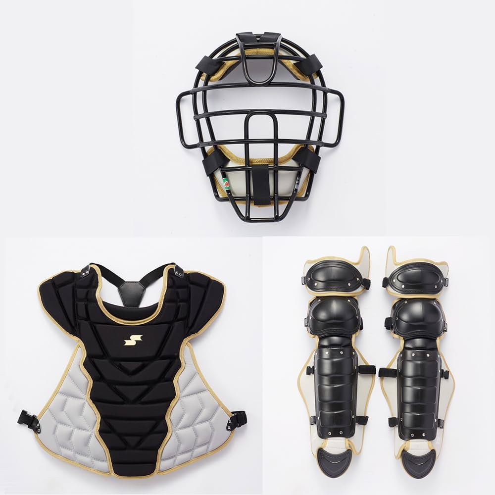 Amazon | 【エスエスケイ】軟式キャッチャー防具 3点セット CGSET24NC