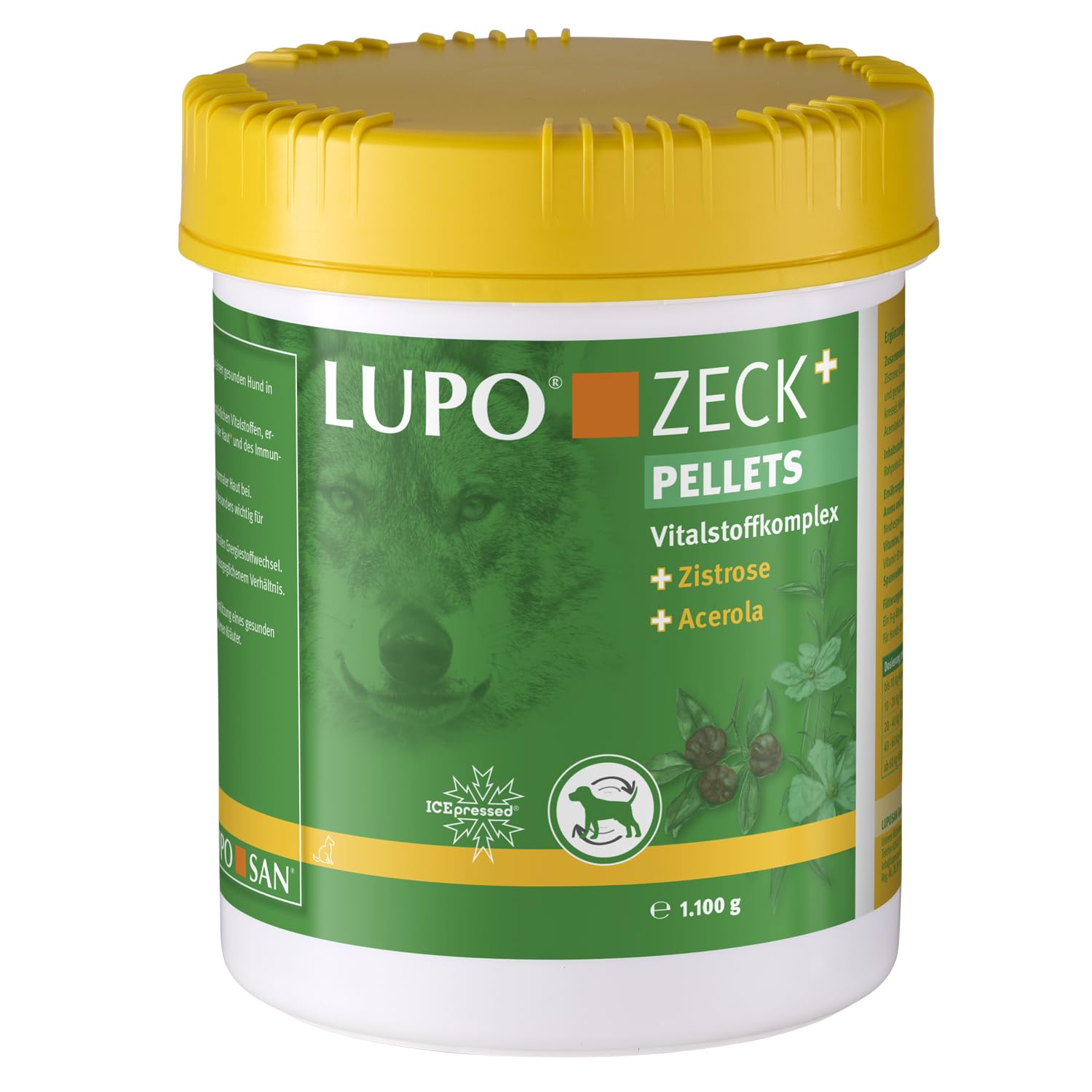 Lupo ZECK+ - Karma uzupełniająca z Cistus incanus & Acerola - 1100g