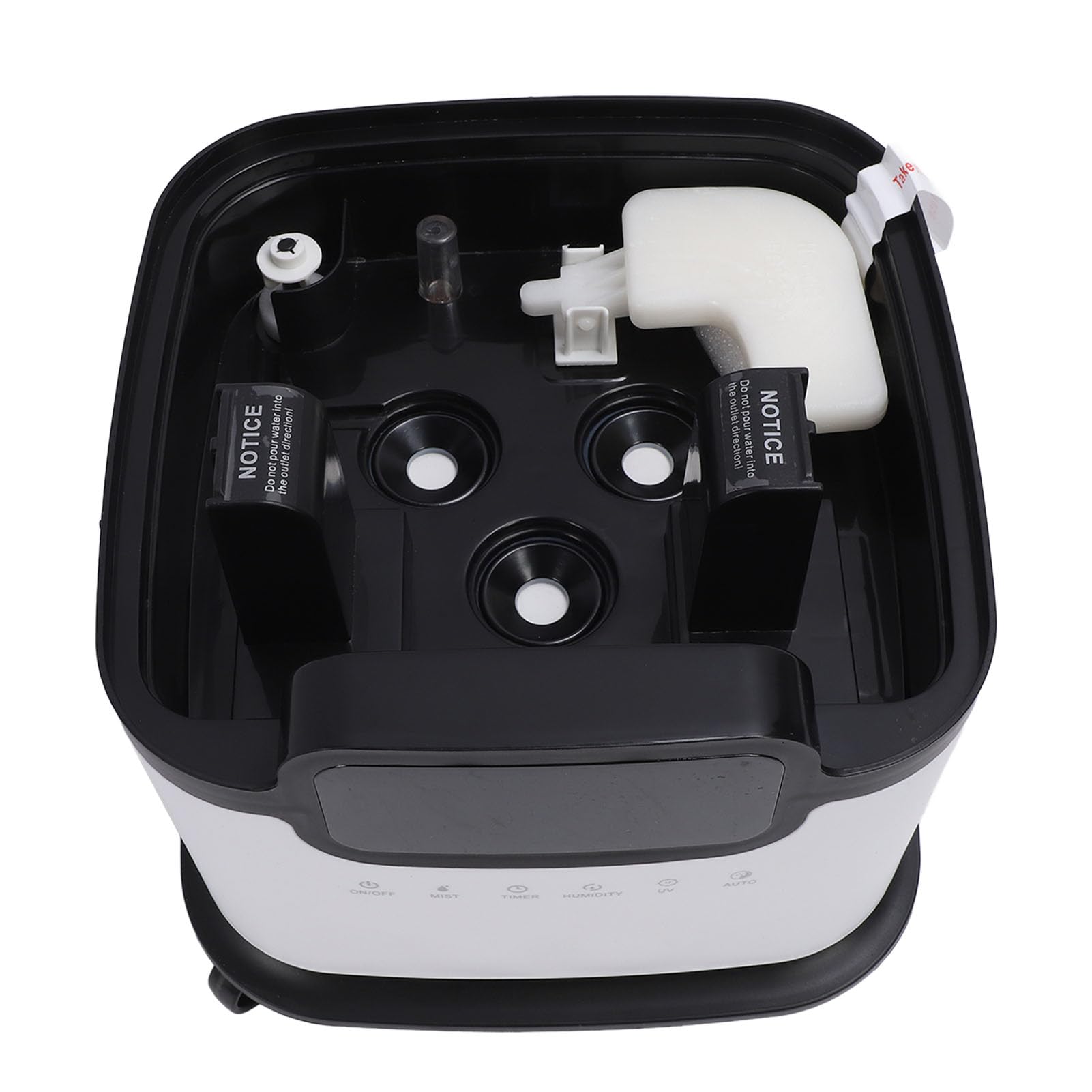 Humidificador Industrial, Humidificador para Todo el Hogar con Tapa Abatible de Sincronización Inteligente 100-240 V para Almacén (Enchufe de la UE)