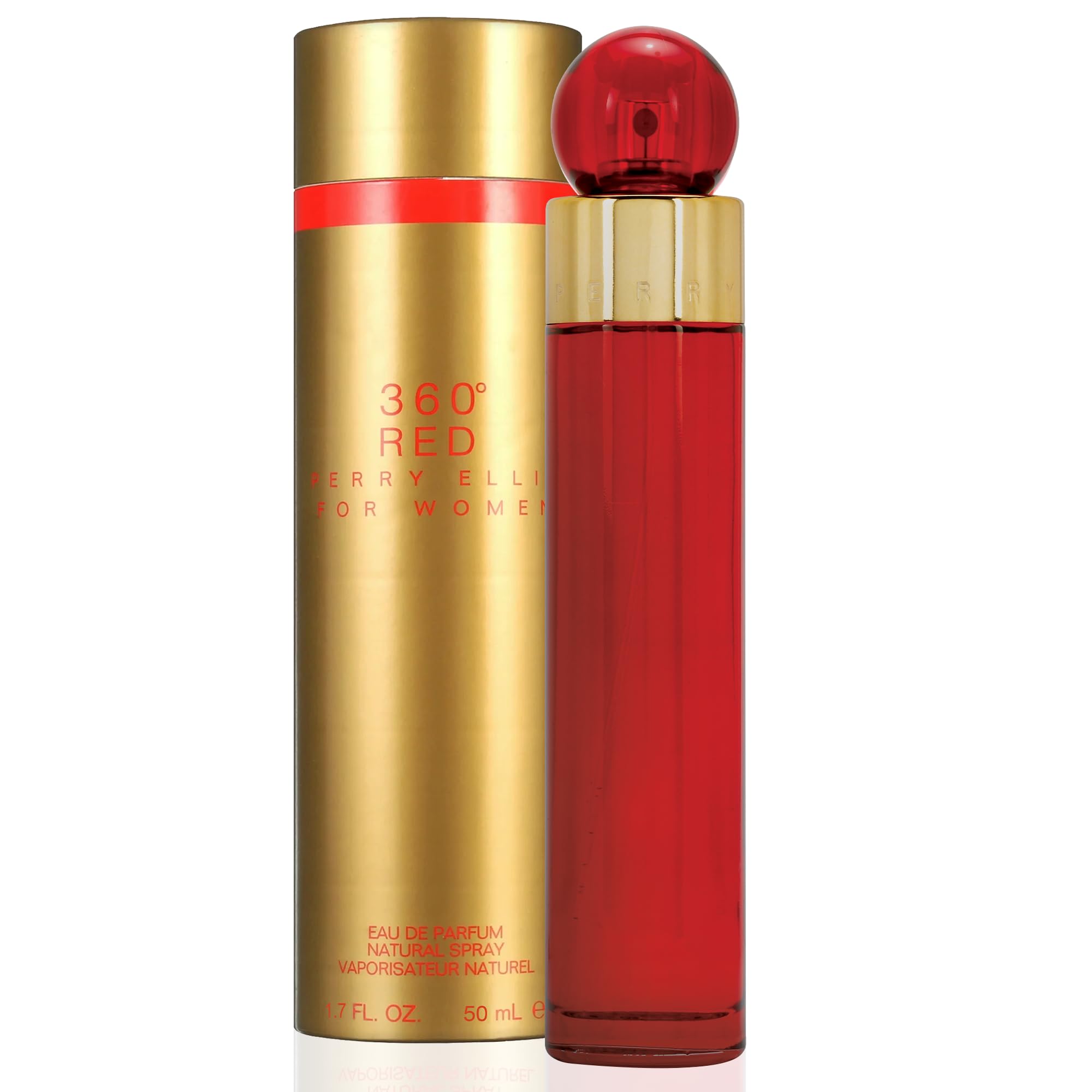 360 Red by Perry Ellis for Women - 1.7 Ounce EDP Spray