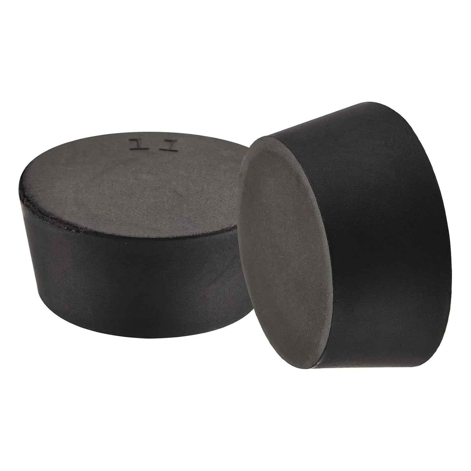 MECCANIXITY Rubber Tapered Plug 42mm to 50mm Solid Test Tubes Bungs Stopper Black for Lab Home 3 Pieces