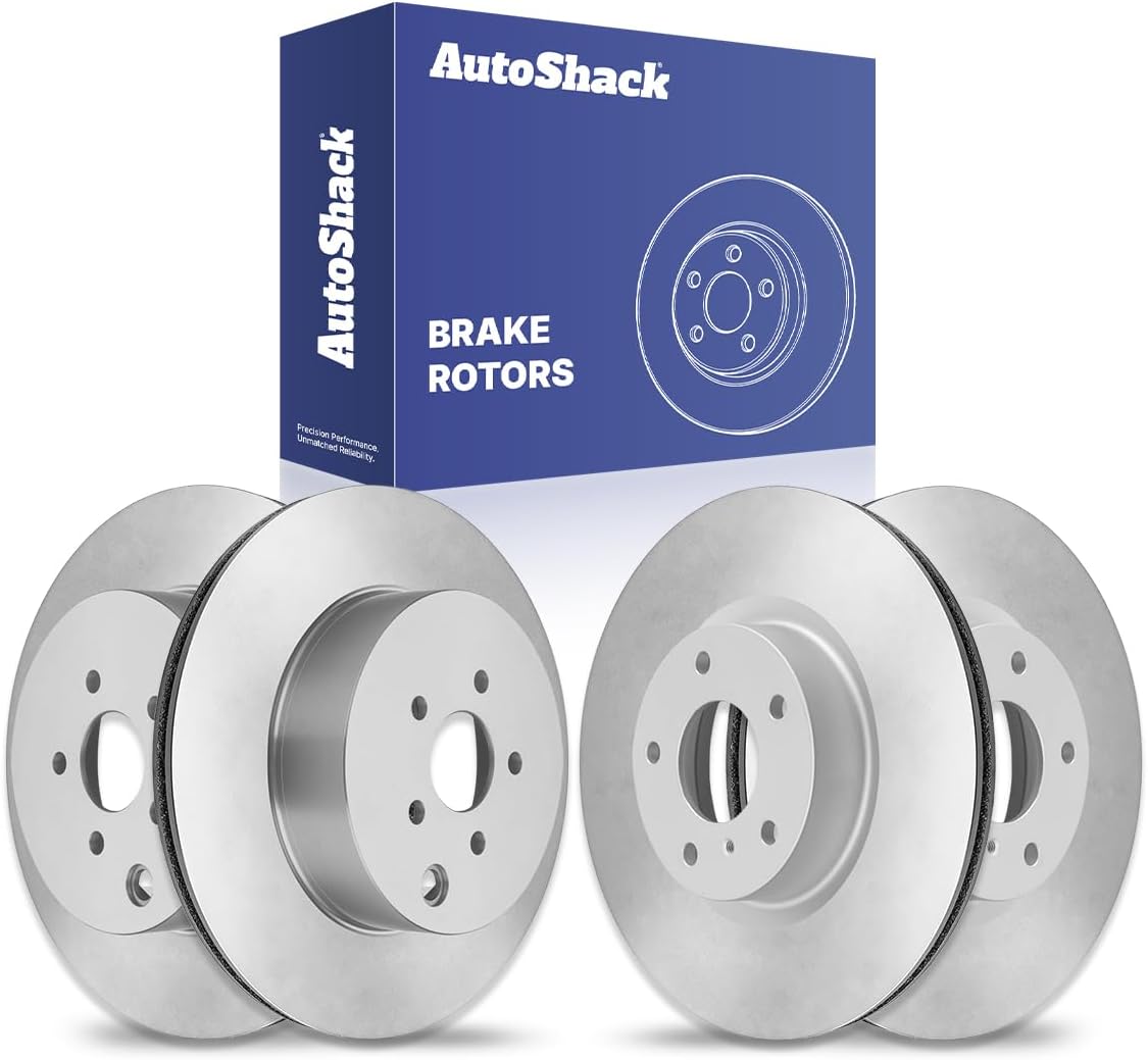 AutoShack Front Vented & Rear Vented Brake Rotors 4-PC Set Replacement for 2009-2018 Nissan Maxima 2009-2013 INFINITI G37 2005-2008 INFINITI G35 2009-2020 Nissan 370Z
