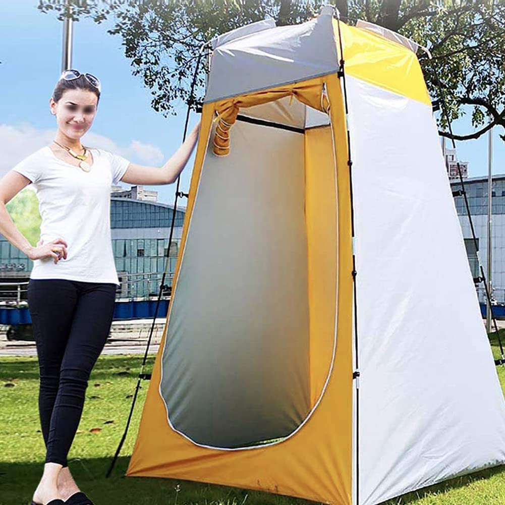 Toilettenzelt Pop Up Pop-Up-Zelt Privatsphäre Toilettenzelt Pop-Up-Dusche Tragbarer Ultraleichter Camping-Angel-Badeunterstand