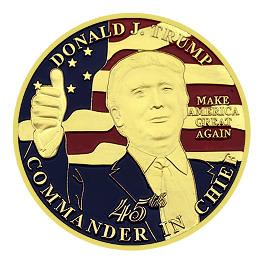 Amazon.co.jp: ドナルド・トランプ記念コインメタルメダル 第47代
