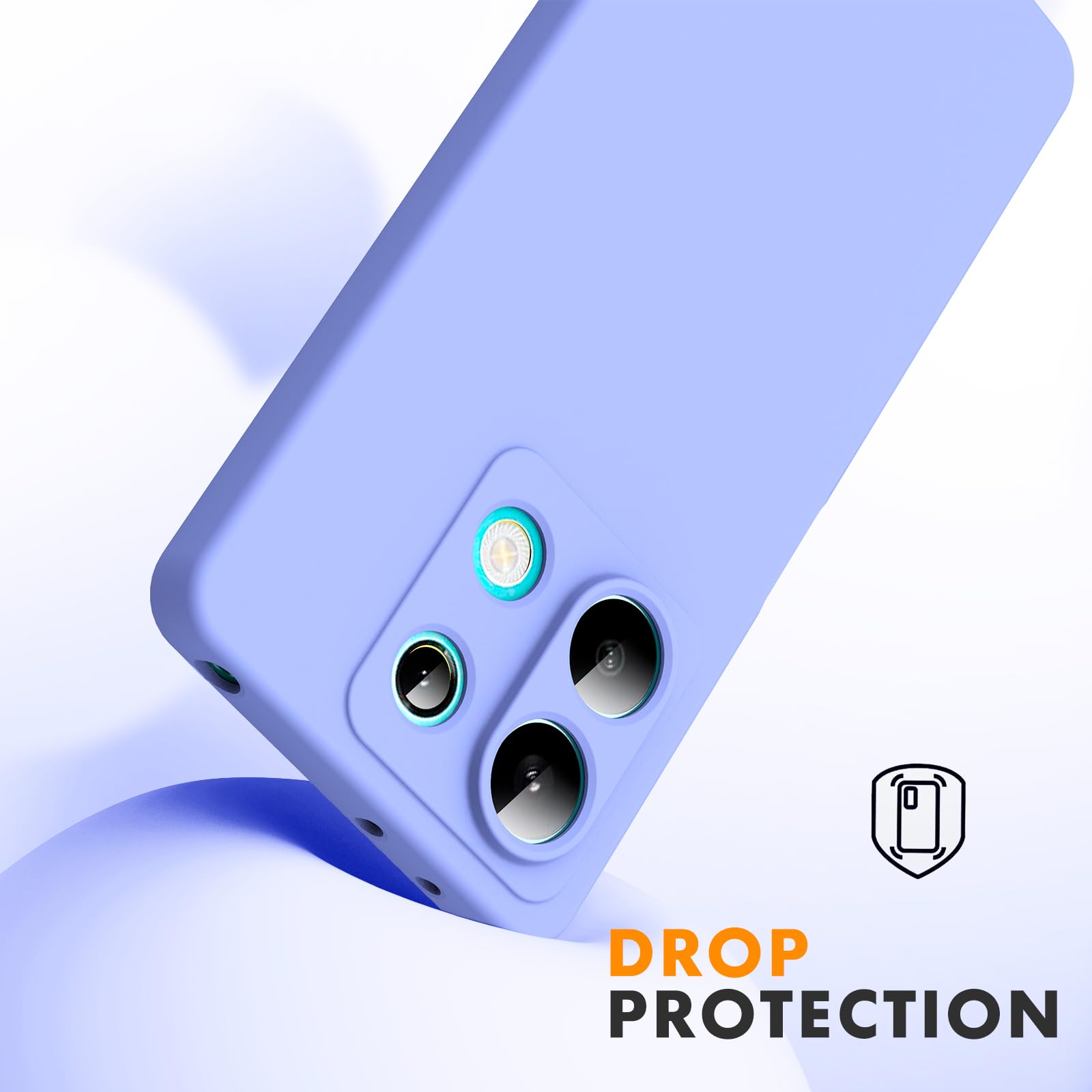 TUUTPU Cover Magnetica per Xiaomi Redmi Note 13 4G(Non per 5G), Custodia Traslucida Opaca Posteriore Hard PC con Bumper Silicone TPU Ultra Sottile Antiurto Protettiva Caso, Nero