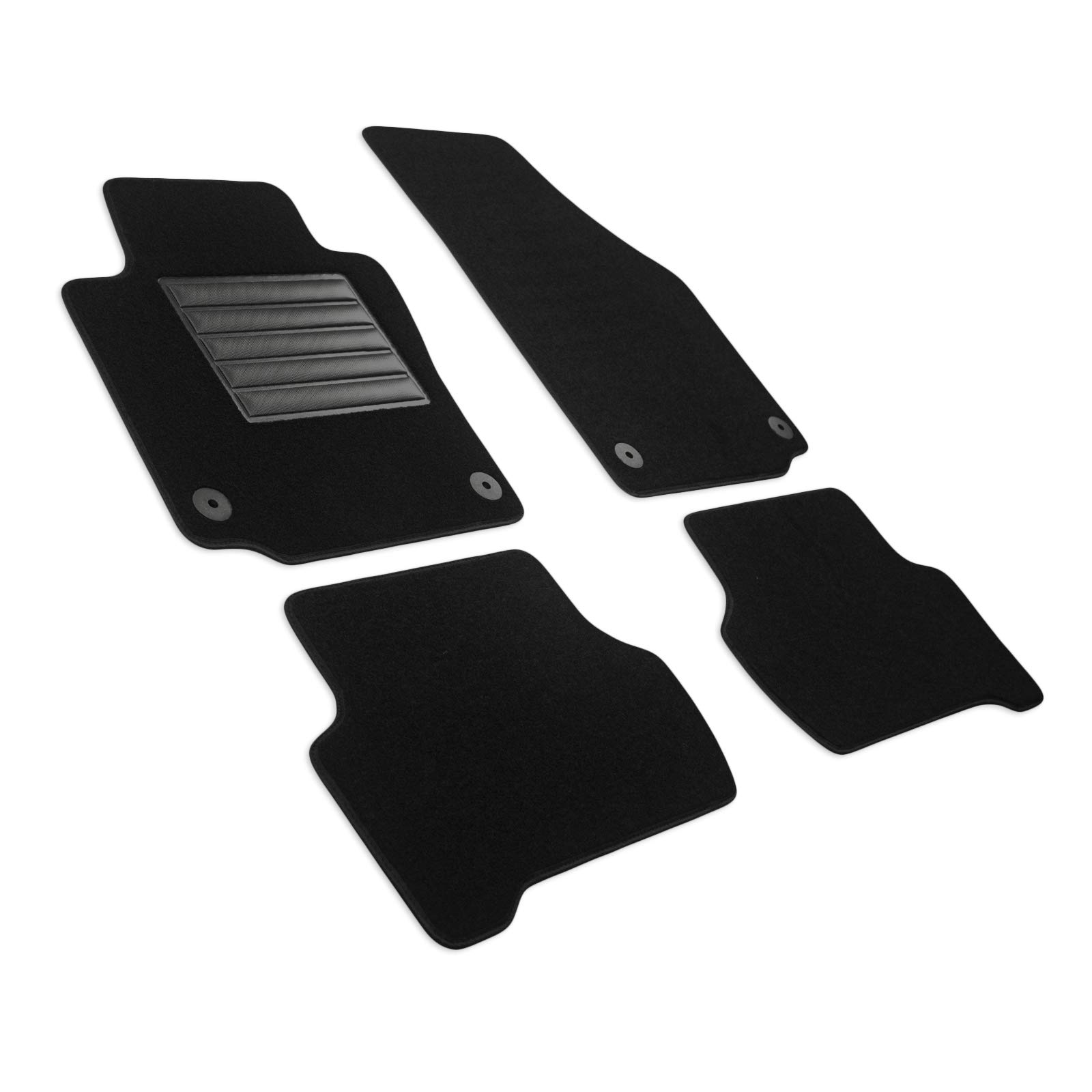 MDM SP-3273 Floor Mats Velour Car Mats, Yeti 06.2009 Onwards