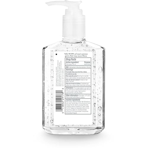 Vista 2 de PURELL Advanced Hand Sanitizer Naturals with Plant Based Alcohol, Citrus Scent, 8 fl oz Pump Bottle (Pack of 4) - 9626-06-ECDECO