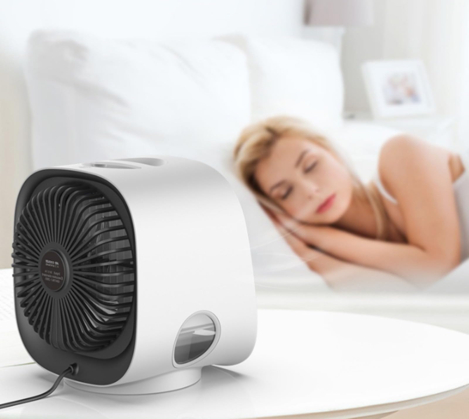 Aira Breeze Ventilator Original – USB-Betriebener Ventilator für Familie, Reisen (Weiß)