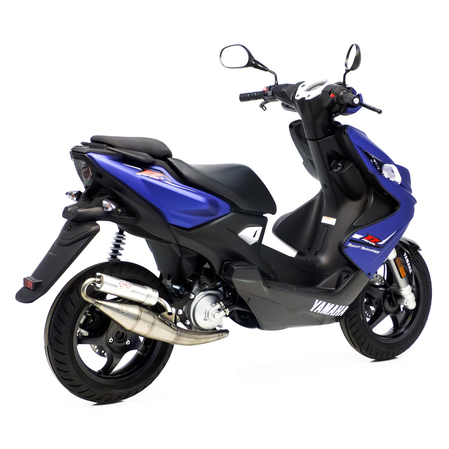 Impianto di scarico LEOVINCE HAND MADE TT per MBK Nitro 50/KAT/jogr AC/YAMAHA AEROX 50/MACHG/APRILIA SR50 Stealth/Racing/Netscaper/WWW/MALAGUTI Firefox F10/F12/F15/Phantom, con marchio di controllo E