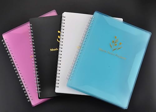 Miniatura 6 de Archivo de partituras de música, carpeta de almacenamiento de papel, carpeta de espectro de cambio creativo A4, tamaño carta, carpeta de partituras