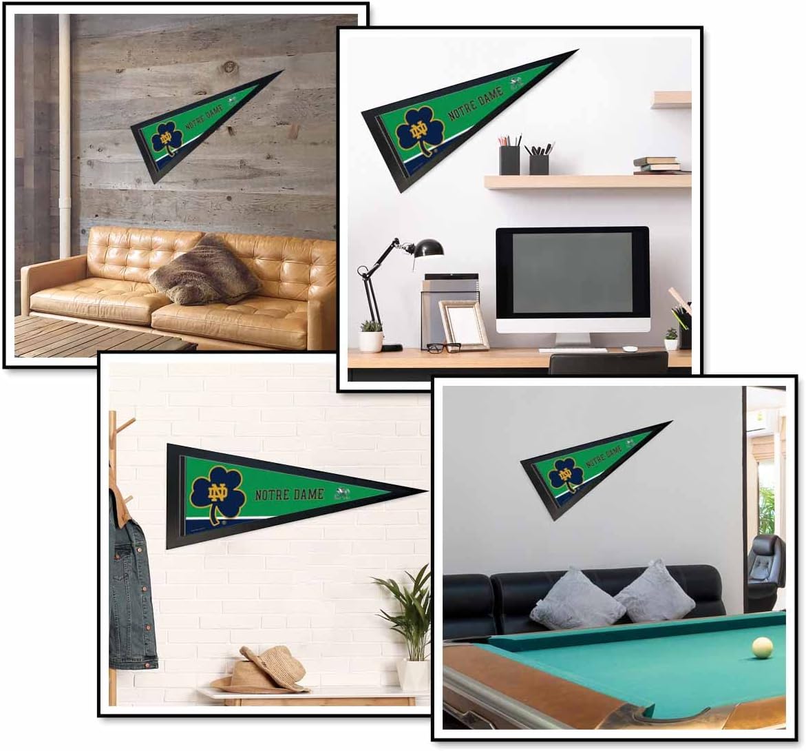College Flags & Banners Co. Irish Pennant and Wood Pennant Frame
