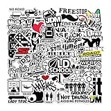 JDM Stickers, Fashion Funny Aesthetic Vinyl Decals, 50PCs Stickers for Hydro Flask, Laptop, Water Bo