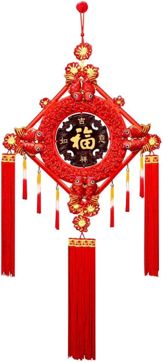 Chinese Knot New year chinese knot Chinese Knot Pendant Living Room Fu Character Background Wall Decoration Chinese Knot Lucky Knot Lunar New Year Gift Chinese Knot The Fortune Tassel