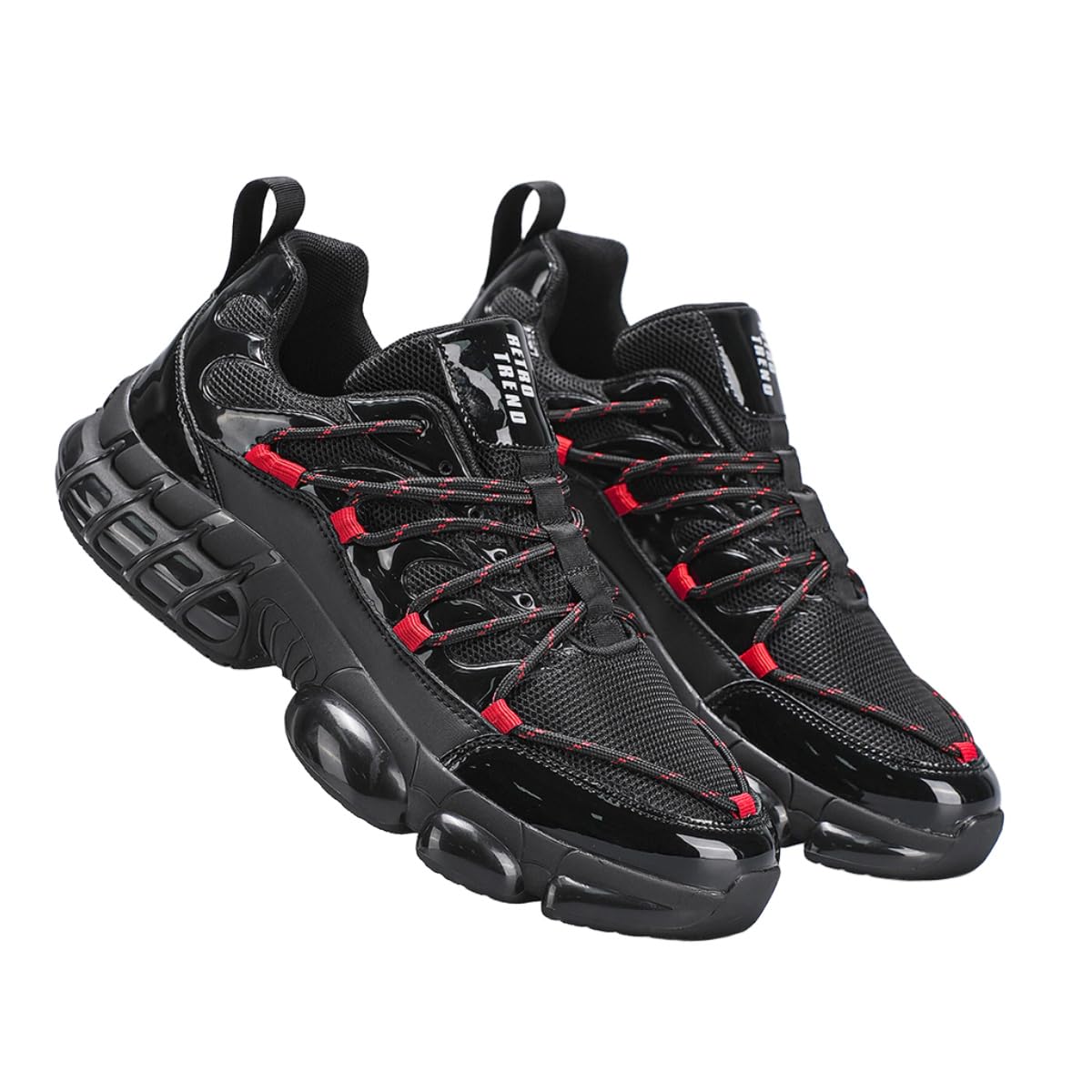 Mens Walking Shoes Running Trainers Sneakes Athletic Gym Fitness Sport Shoes Non Slip Breathable Mesh Comfortable Workout Fashion
