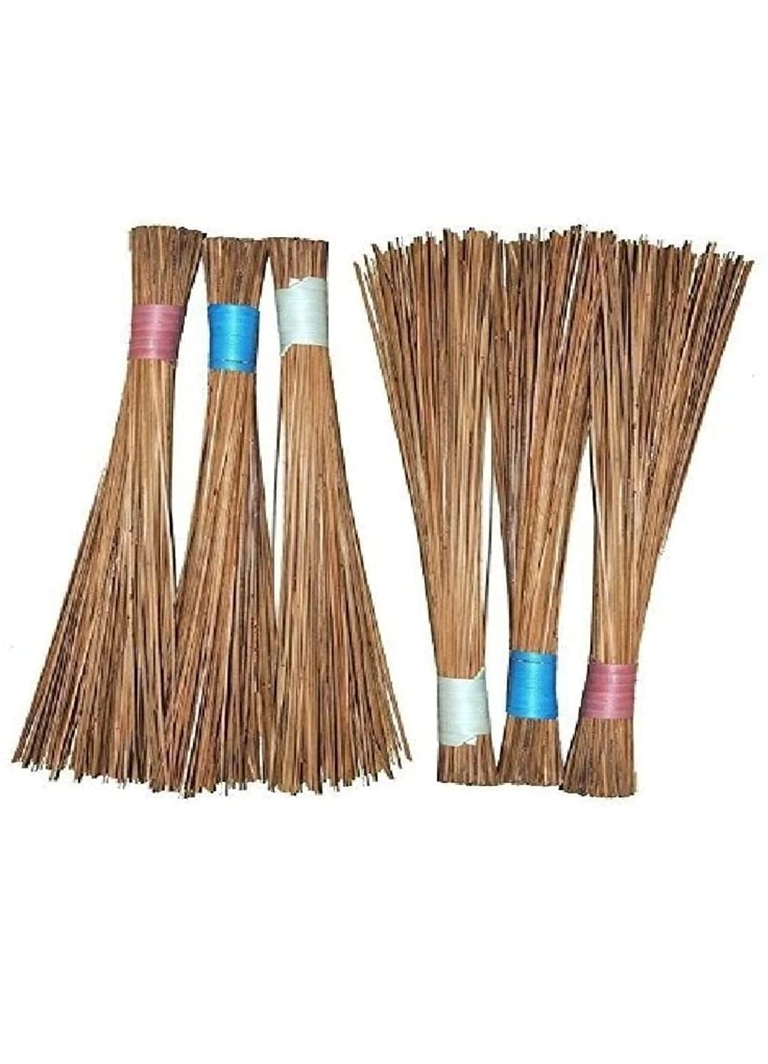 Rabhaniya Floor, Garden, Outdoor Cleaning Natural and Pure Bamboo Seek Coconut Jhadu/Brooms (6) (B0CNKLWCZ6) Amazon Price History, Amazon Price Tracker