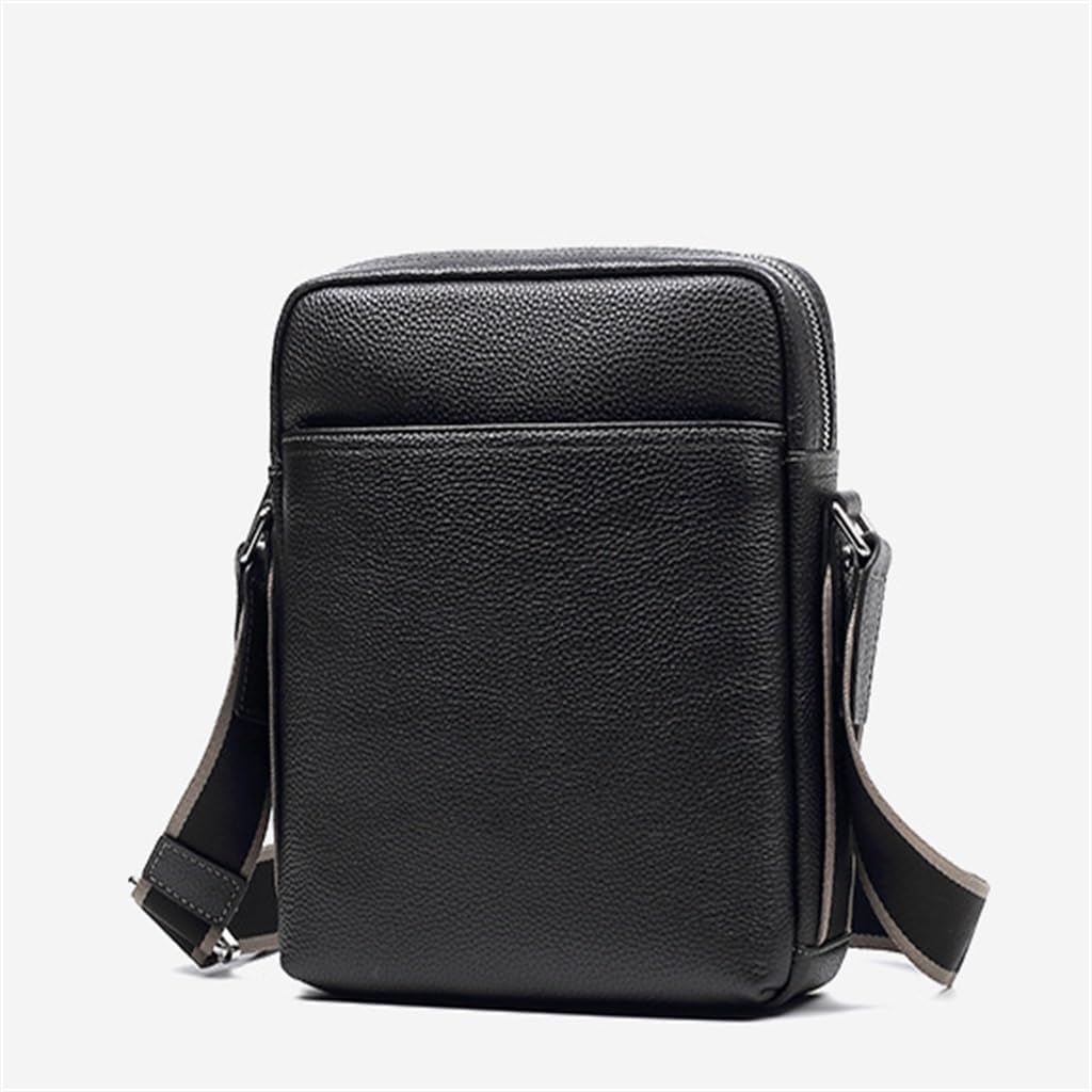 Genuine Leather Men's Bag Large Capacity Shoulder Layer Cowhide Crossbody