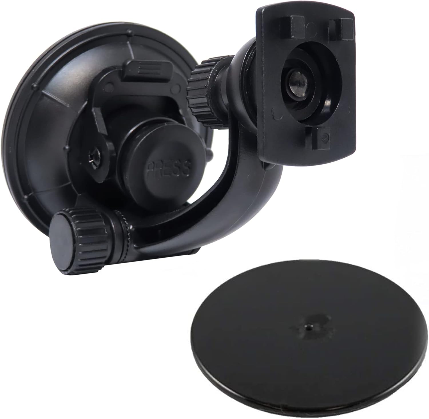 Ramtech Car GPS Suction Cup Dash Mount Disk Kit, Compatible with Rand McNally OverDryve 7, 7c, 7 Pro II, 7 RV, 8 Pro II, TND 740, 750, TND Tablet 85 GPS, DC 200 S 210 E-Log Device