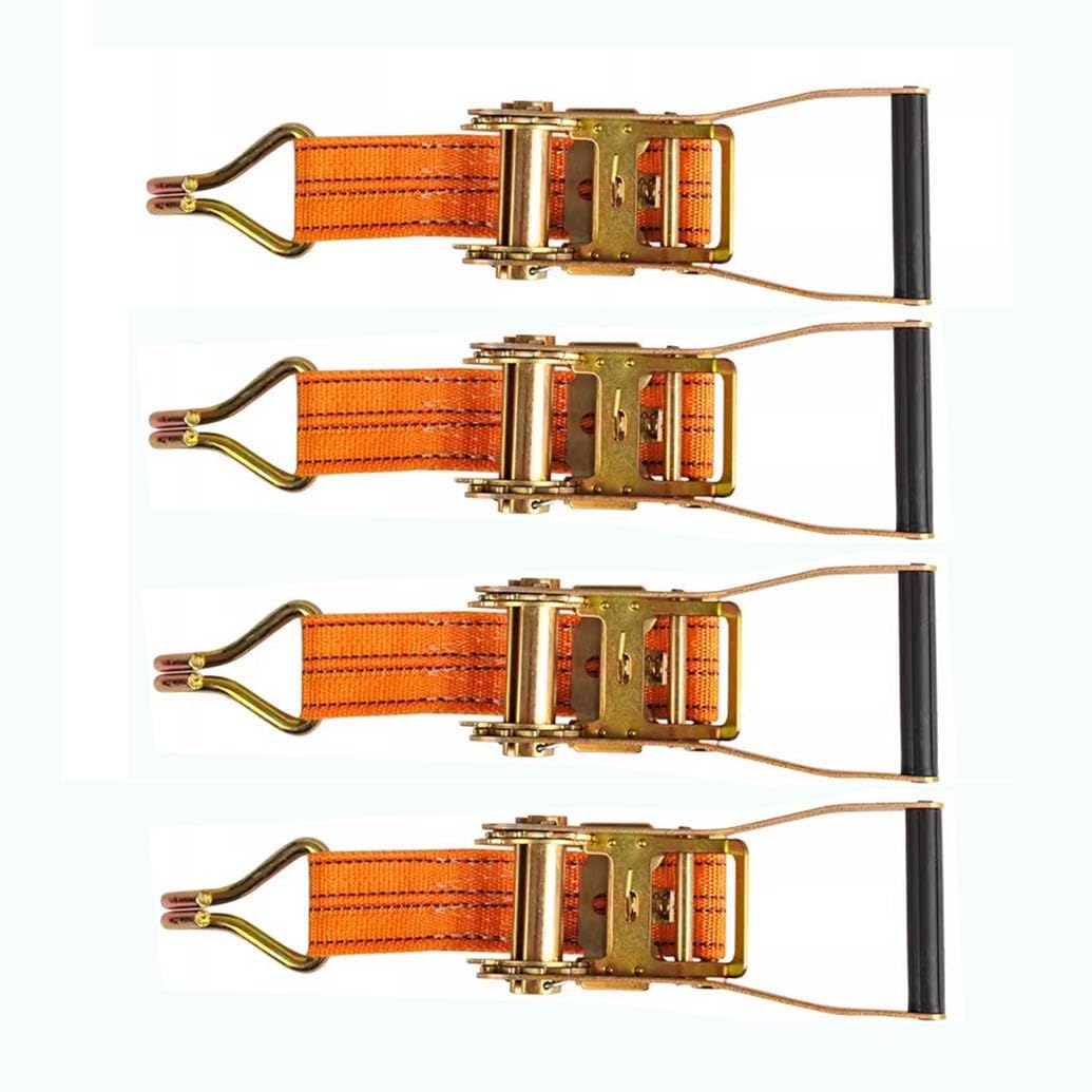 Cinghia A Cricchetto - Cinghie Di Tensione Con Cricchetto 4 X 2000 Kg 6 M Cinghie Di Fissaggio Ratchet Tie Downs Cinghie Di Tensione Per Trasporto Merce(W1mm/0.04in,L9m/354in)