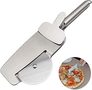 ZAIROU 4 in 1 Pizza Cutter Wheel, Cake Cutter, also a Spatula, Super Sharp and Easy To Clean Slicer - coolthings.us