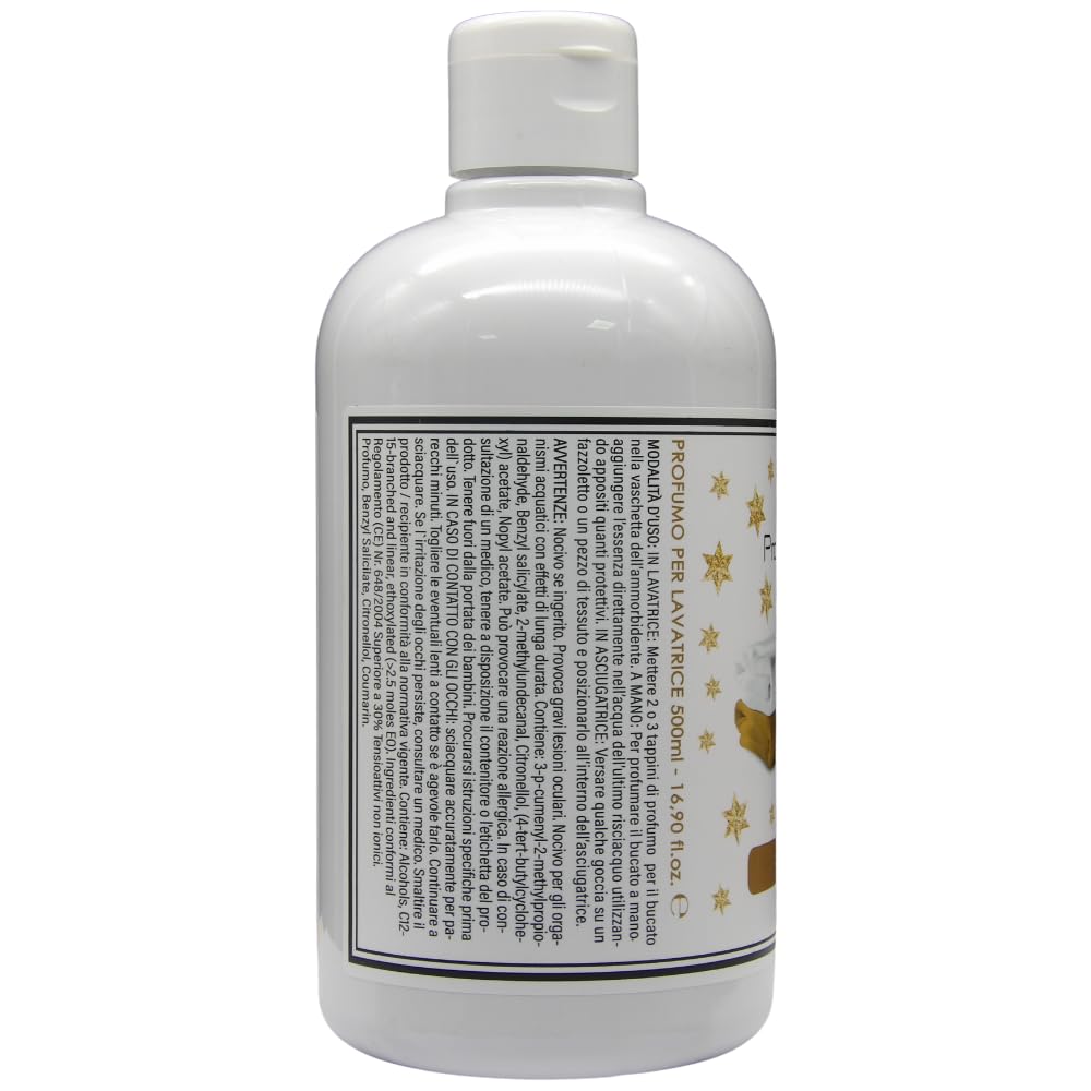 Camomilla Torino Kit 3x Profumo Concentrato Lavatrice Linea Preziosa, Gold Flower 500ml, Profumazione Innovativa e Duratura Dalle Note Fresche ed Uniche nel Loro Genere + Relevi Proteggi & Profuma