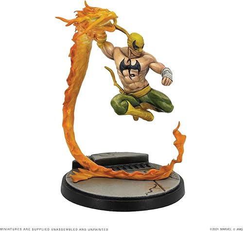 Miniatura 4 de Marvel Crisis Protocol Luke Cage y Iron Fist - Paquete de personajes  Juego de batalla en miniatura  Juego de estrategia para adultos y adolescentes