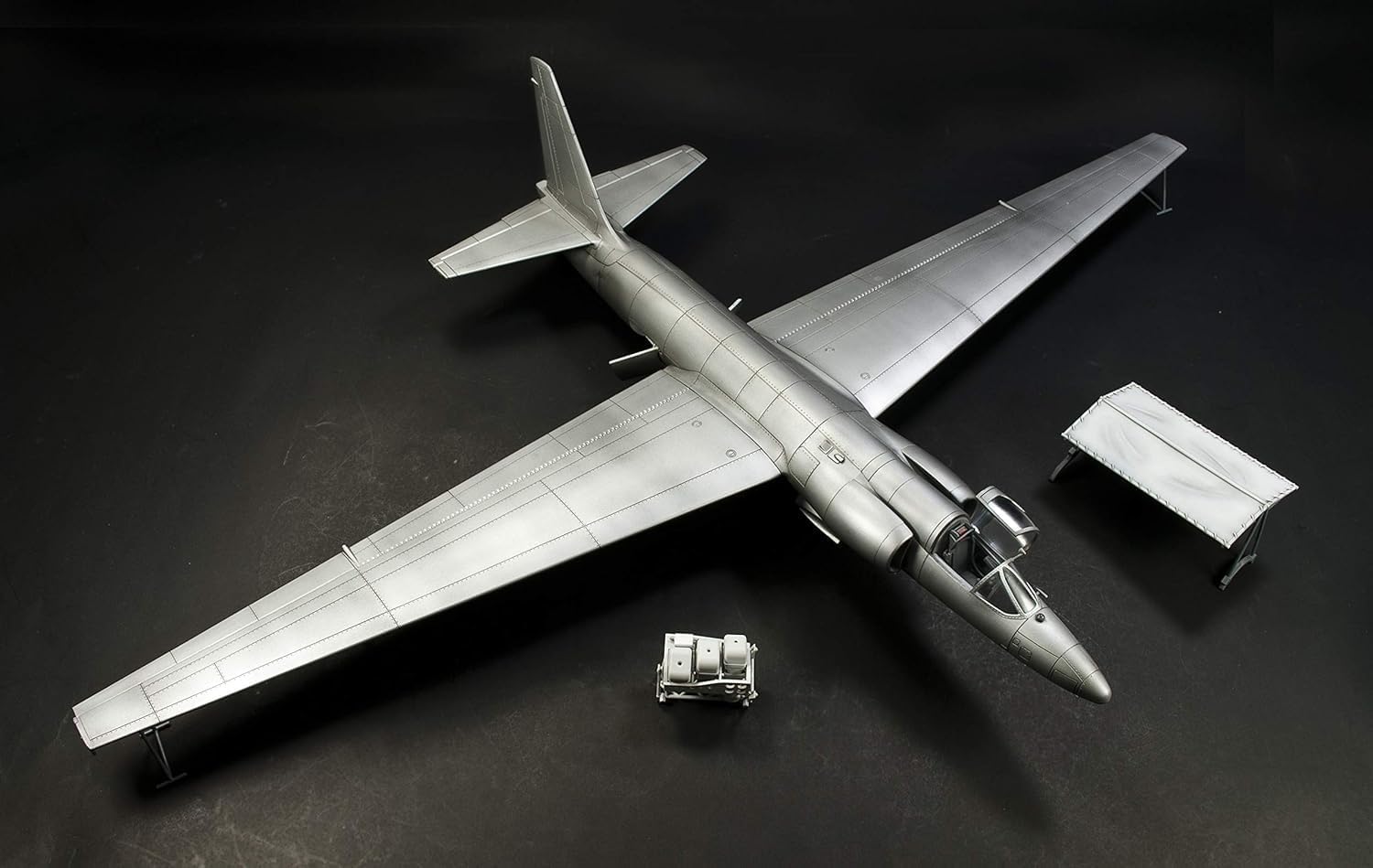 AFV Club U-2A Dragon Lady High Altitude Reconnaissance Aircraft Plastic Model Kit, 1/48 Scale