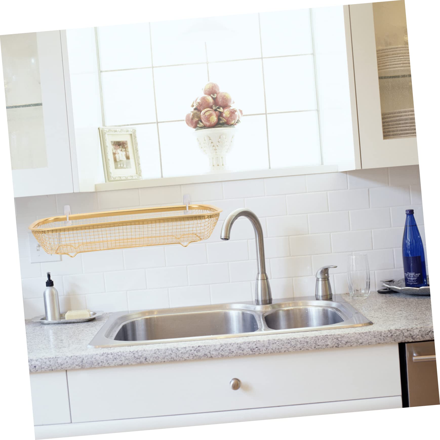 IMIKEYA 3 Piezas De Acero Inoxidable Palillos Cesta Cubiertos Lavavajillas Utensilio Cesta Cocina Cubiertos Organizador Cubiertos Soporte Para Lavavajillas Simple Tenedor Rv Escurridor De