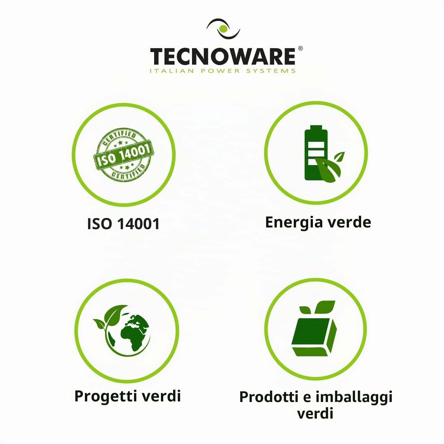 Tecnoware Alimentatore ATX Hyper Stream Bronze 500W per PC, Ventola Silenziosa 12 cm, 1 connettore 24 Poli, 1 connettore 12 V 4+4 Poli, 1 connettore 6+2 PCI-E, 2 connettori Molex, 4 connettori SATA