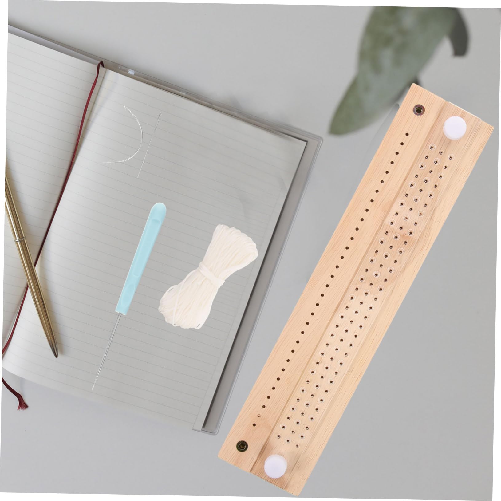Kit Di Rilegatura Libri Ago e Spilli Per Rilegatura Manuale Strumenti Fai Da Te Per Documenti Cartacei e Quaderni