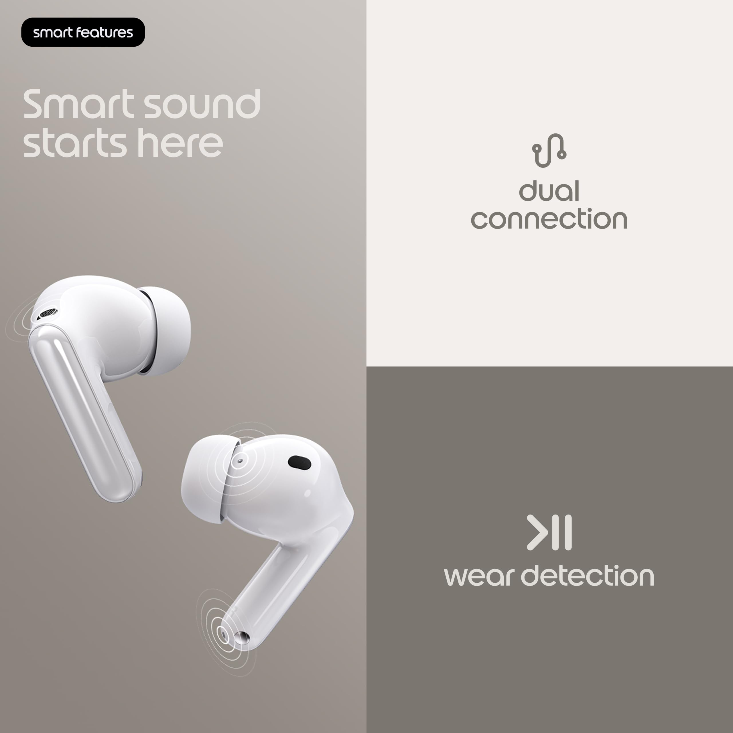 Moto Buds 2 Plus - Blanco Brillante