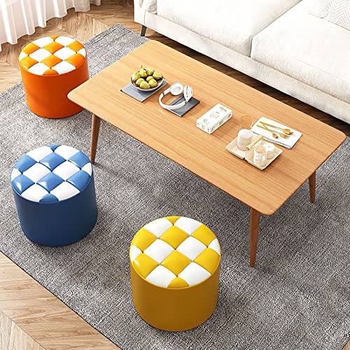 Tabouret de vanité chic en cuir PU touffeté pour coiffeuse - 5
