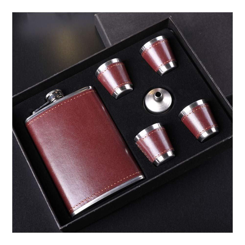Flasque à whisky en inox 304 bouteille de voyage NERB 9 oz avec entonnoir