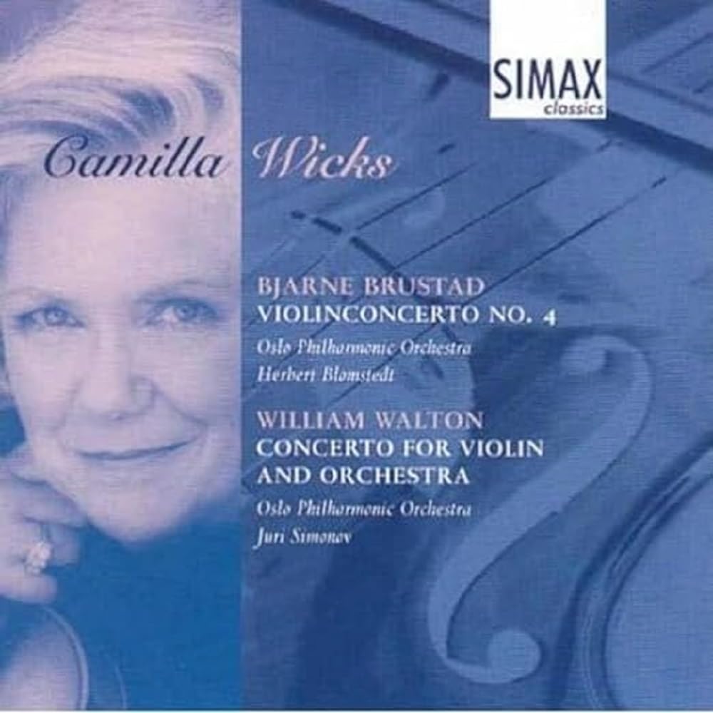 Brustad Violin Concerto 4 / Walton Violin Concerto