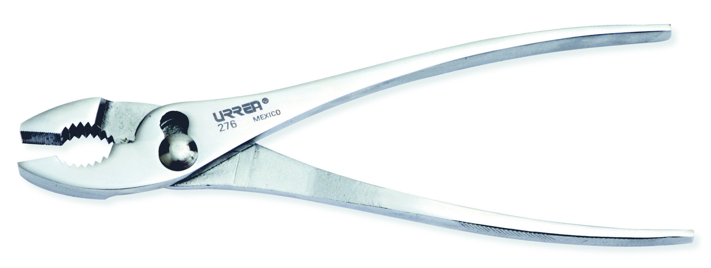 UrreaSlip Joint Pliers - 10" 2-Position Jaw Pliers with Durable Chrome Finish & Reinforced Tip - 280