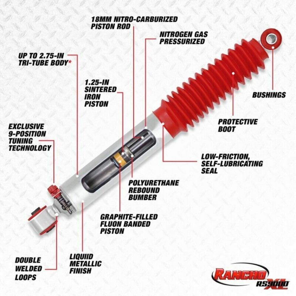 Rancho RS9000XL RS999291 Shock Absorber