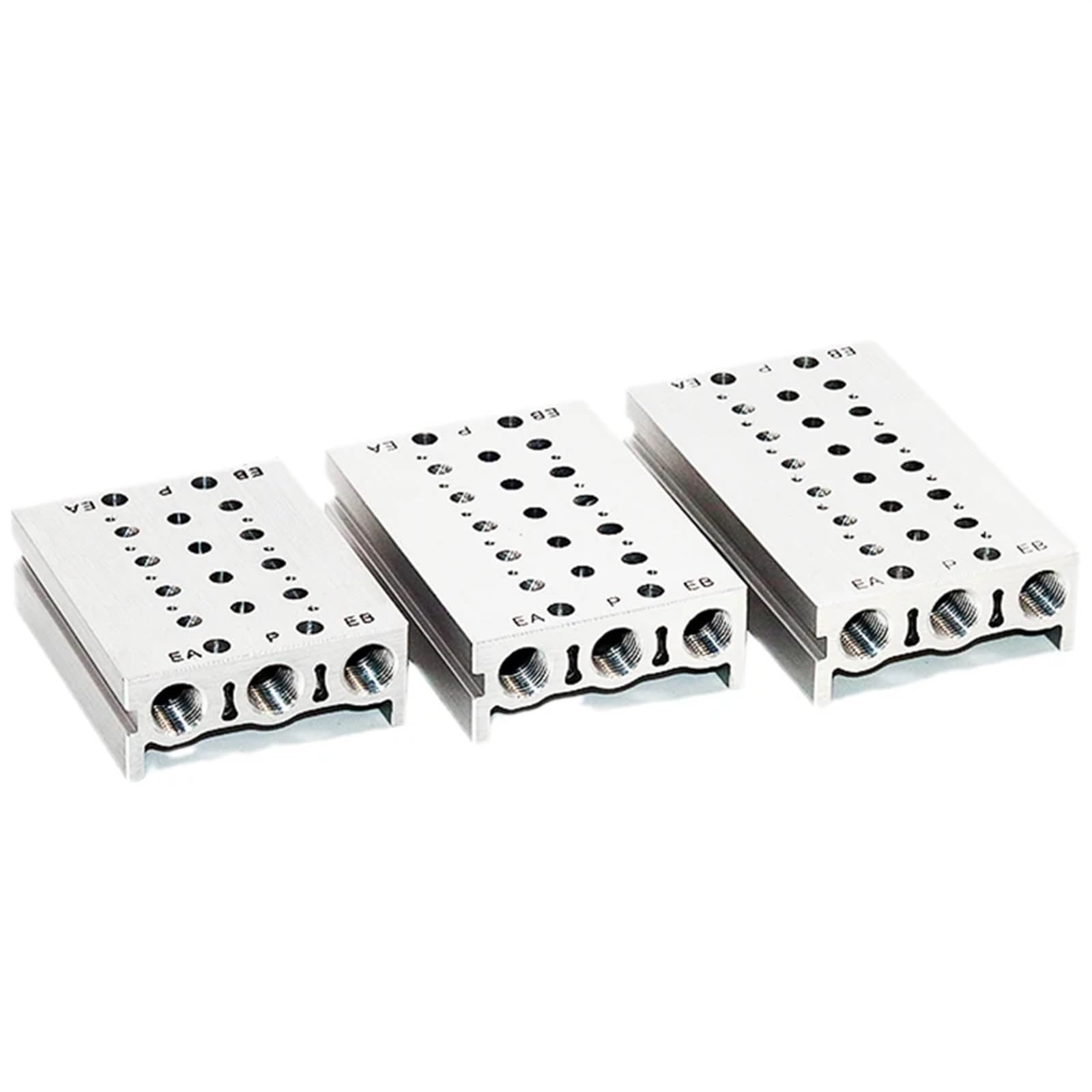 Embase d'électrovanne haute fiabilité SS5Y9-20 en aluminium usiné pour l'industrie