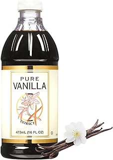 Pure Vanilla Extract, 16 fl oz, Kosher, Made in USA, Premium Baking Ingr...