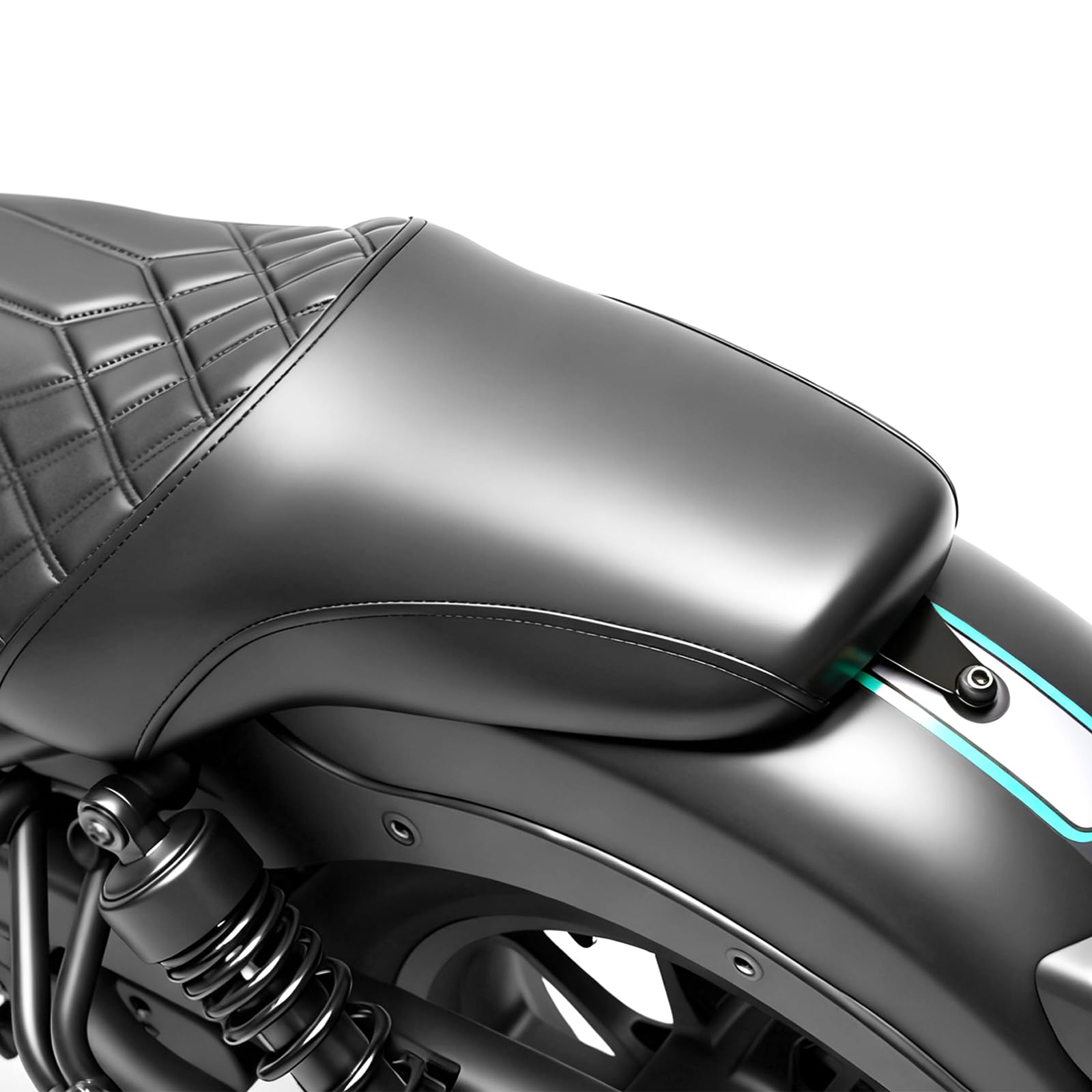 レブル250専用 ロングシート　高密度スポンジ 高弾力 Amazon | Entrotechバイクシートレブル250 レブル500 REBEL250