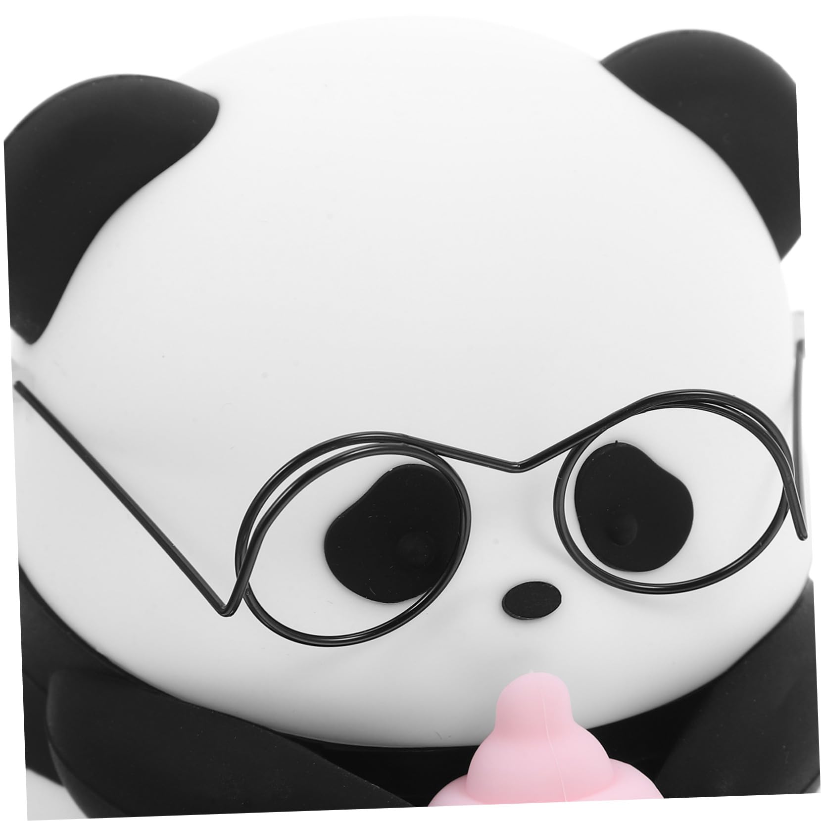 Sewroro Lámpara Infantil Panda Recargable de Silicona con Luz LED Regulable para Dormitorio Infantil Portátil para Habitación Relajante