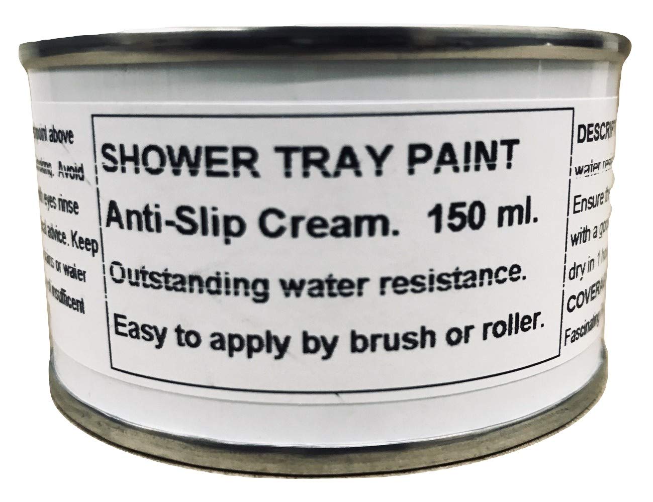 Fascinating Finishes Ltd Cream 1 X 150Ml Anti Slip Shower Tray And Bath Paint