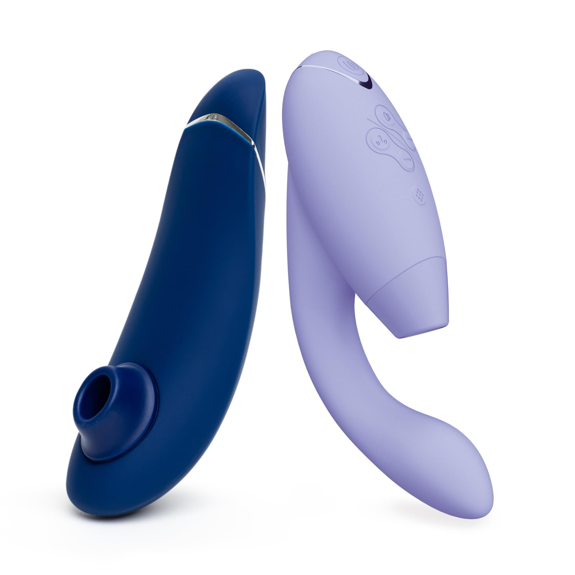 Womanizer Duo 2 Lilac Dual Stimulation Pleasure Air Clitoris Sucker Rabbit Vibrator Premium 2 Blue Pleasure Air Clitoris