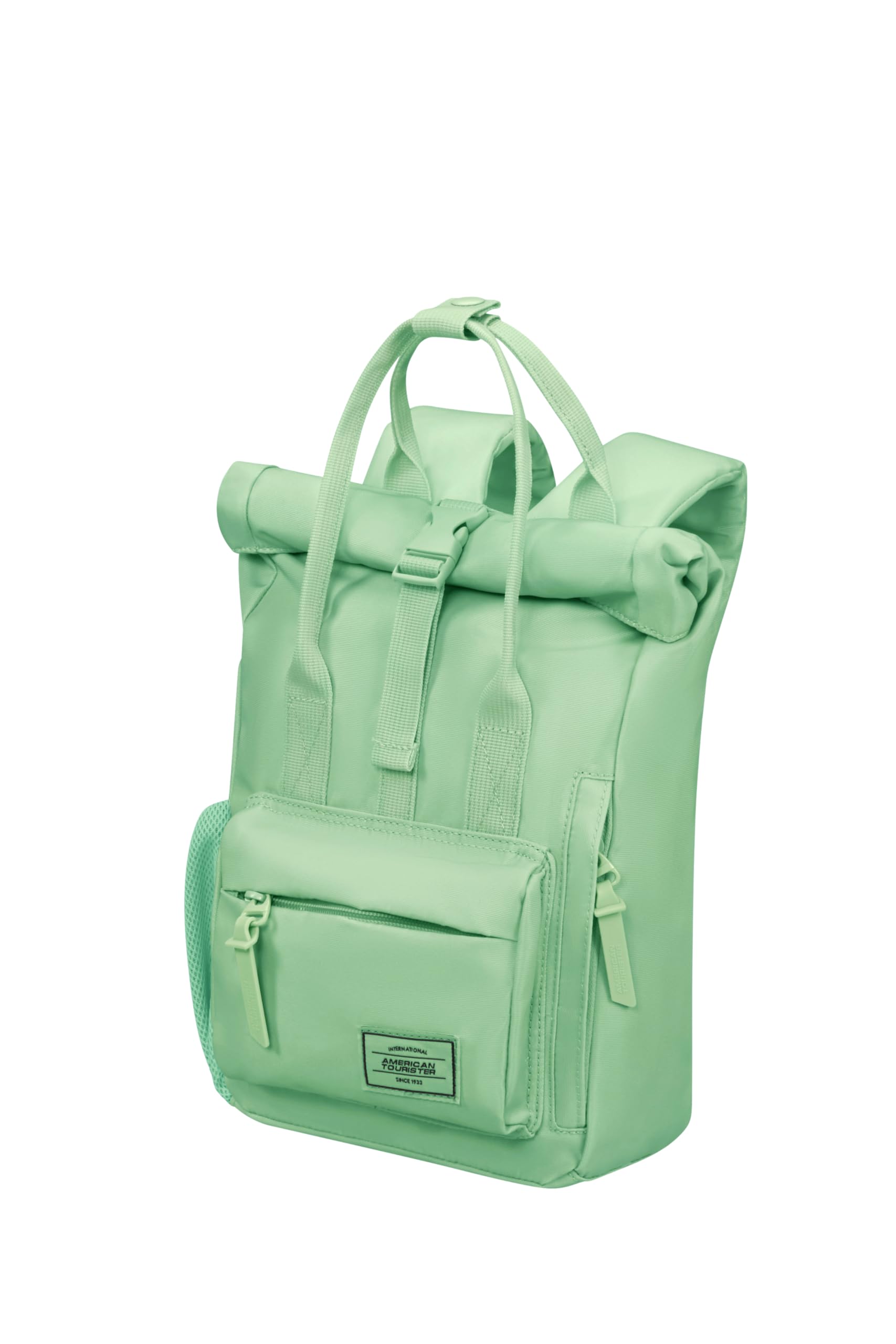 American Tourister Urban Groove UG16 - Mini Backpack 31 cm - Ergonomic Kids Backpack with Bottle Holder, Lightweight & Comfortable - 7L - Pastel Green