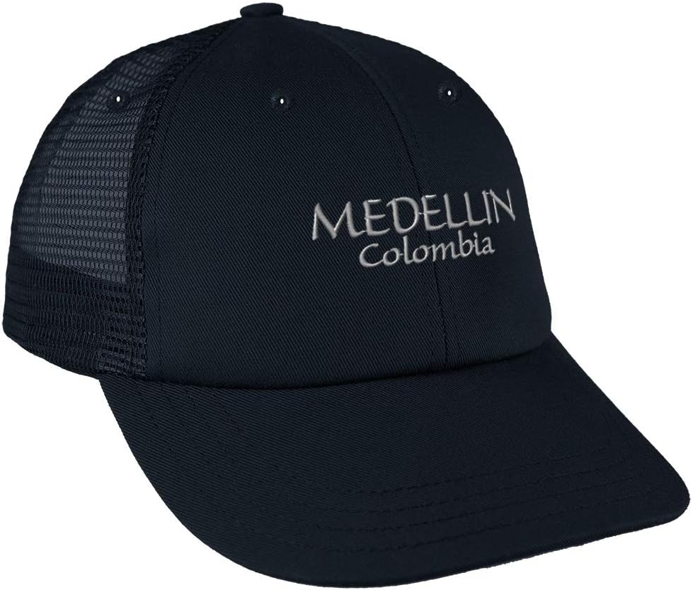 Custom Trucker Hat Baseball Cap Medellin Colombia Embroidery Dad for Men & Women